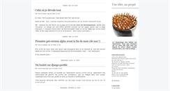 Desktop Screenshot of idee.twidi.com